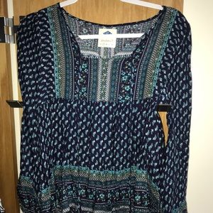 Long Sleeve Flowey Top